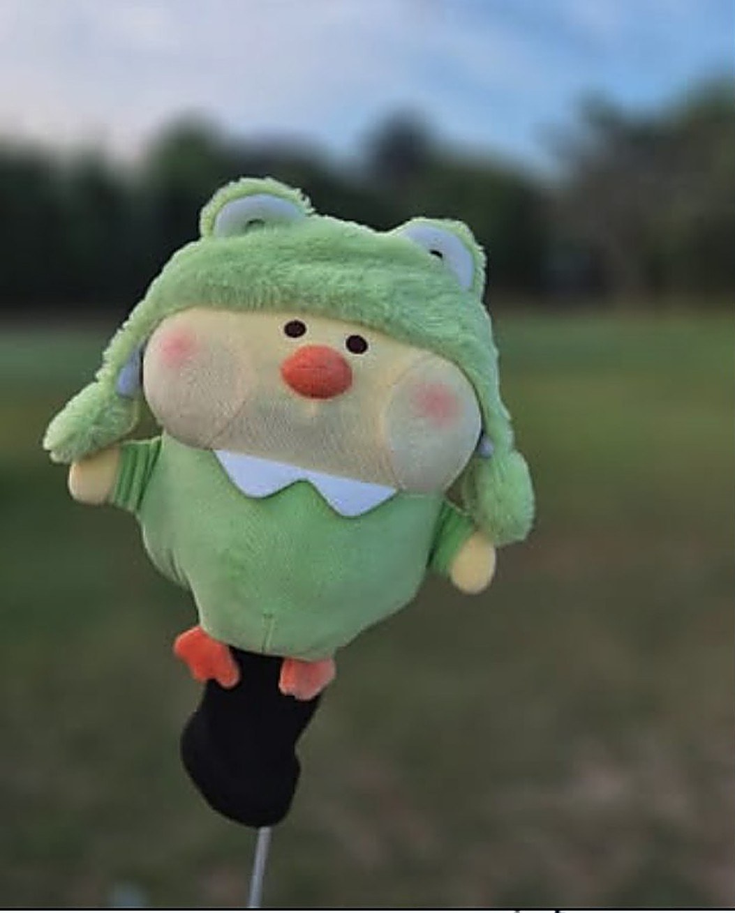 Froggychick custom plush golf headcover